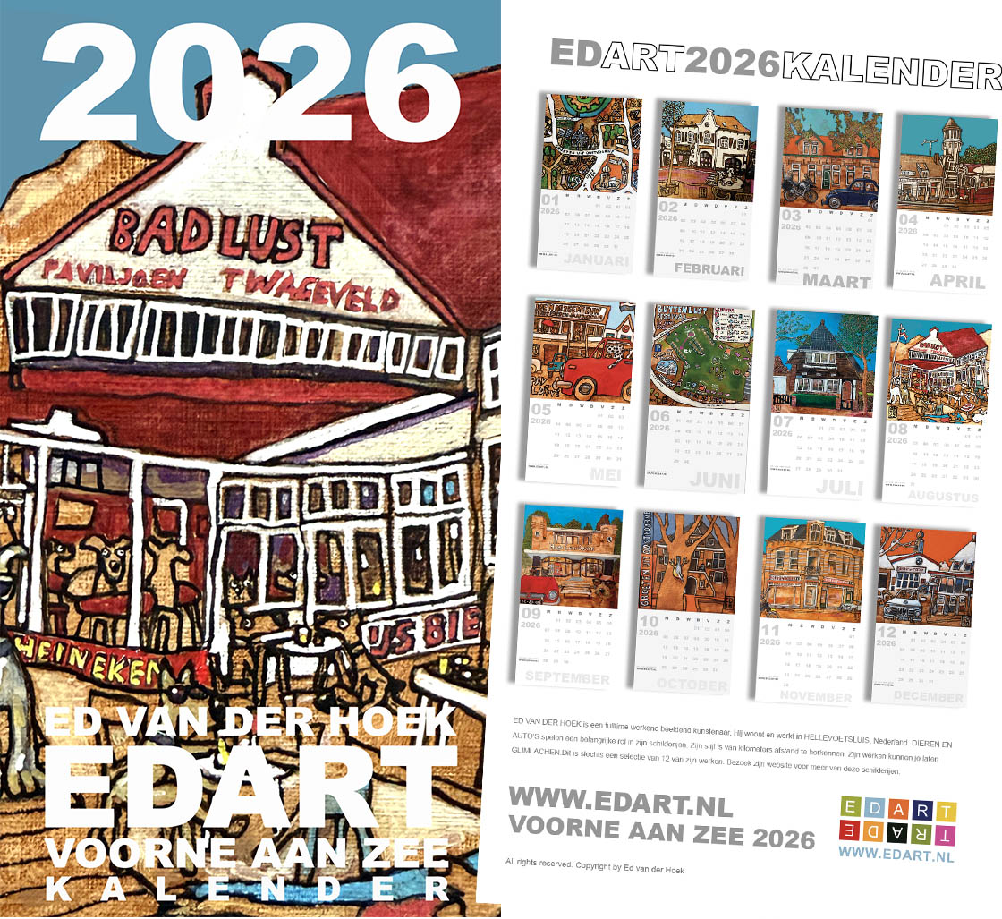 VOORNE AAN ZEE KALENDER 2026 (UITVERKOCHT)`